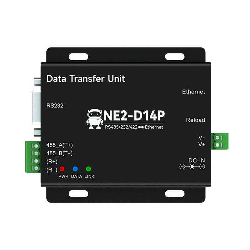 Ebyte NE2 - D14P RS485/232/422 Serial to Ethernet Serial Server ModBus Gateways Isolated Single Serial Port Server - IOT Module Shop Manufacturer Factory