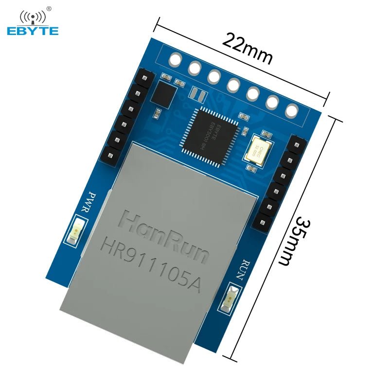Ebyte NT1 5.5V RJ45 interface Serial Port to Ethernet Network Module ...
