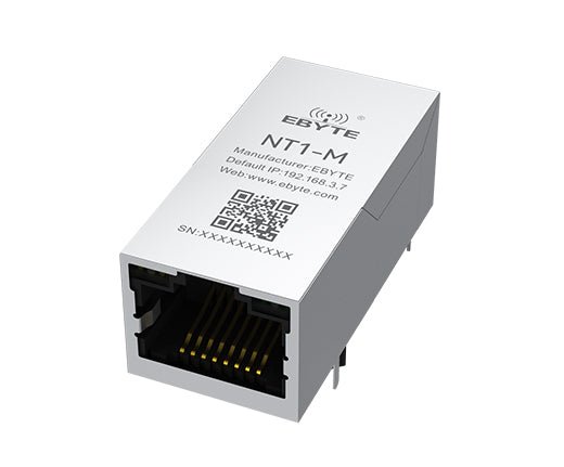 EBYTE NT1 - M TTL Serial to Ethernet 10M Serial to Network Port RJ45 Ultra Small Size Modbus Gateway TCP to RTU IoT MQTT - IOT Module Shop Manufacturer Factory