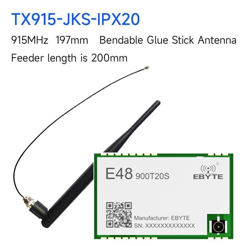 EBYTE ODM E48 - 900T20S 3.5km 20dBm TTL Level output Automatic frequency hopping 915mhz 868mhz Wireless data transmission module - IOT Module Shop Manufacturer Factory