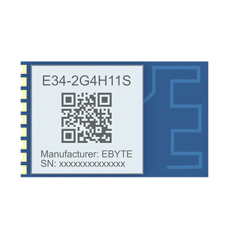 Ebyte OEM ODM E34 - 2G4H11S Low latency High transmission rate automatic frequency hopping 2.4GHz wireless module - IOT Module Shop Manufacturer Factory