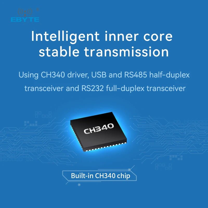 Ebyte OEM ODM E810 - RS - U01 usb to rs485 rs422 serial converter adapter usb serial converter rs485 to usb converter db9 - IOT Module Shop Manufacturer Factory