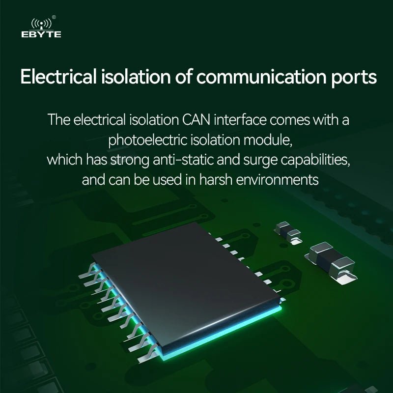 Ebyte OEM/ODM ECAN - 401 High protection CAN to RS485/232/422 converter, gateway serial communication module - IOT Module Shop Manufacturer Factory