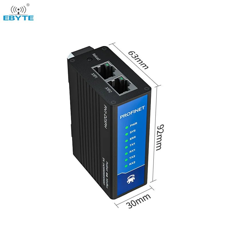 Ebyte PN1 - D25PH EU CE Certification Applicable to Siemens PLC RS485+RS422+RJ45 Dual - port Profinet to Modbus Gateway RTU - IOT Module Shop Manufacturer Factory