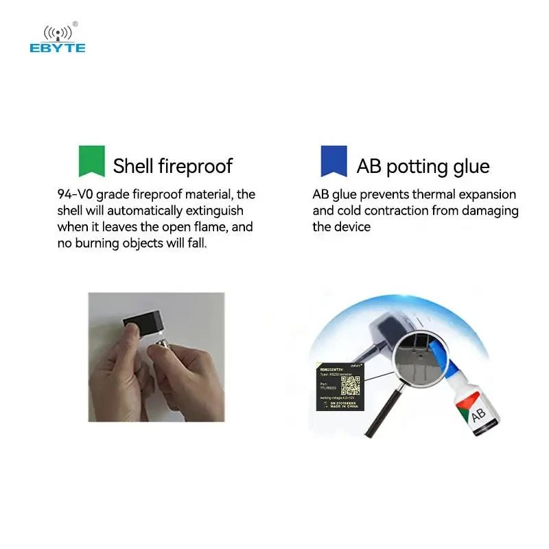 Ebyte RSM485MT5V Half - Duplex 50mA/6V RS485 Isolation Transceiver Power Module - IOT Module Shop Manufacturer Factory