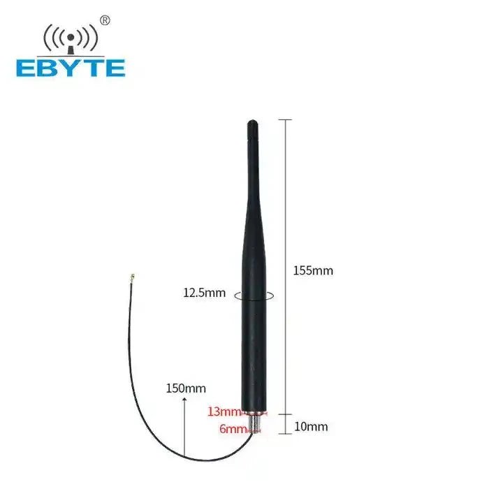 Ebyte TX470 - JZLW - 15 3dBi 470MHz IPEX - 1 Interface 165mm wifi omni antenna glue stick antenna - IOT Module Shop Manufacturer Factory