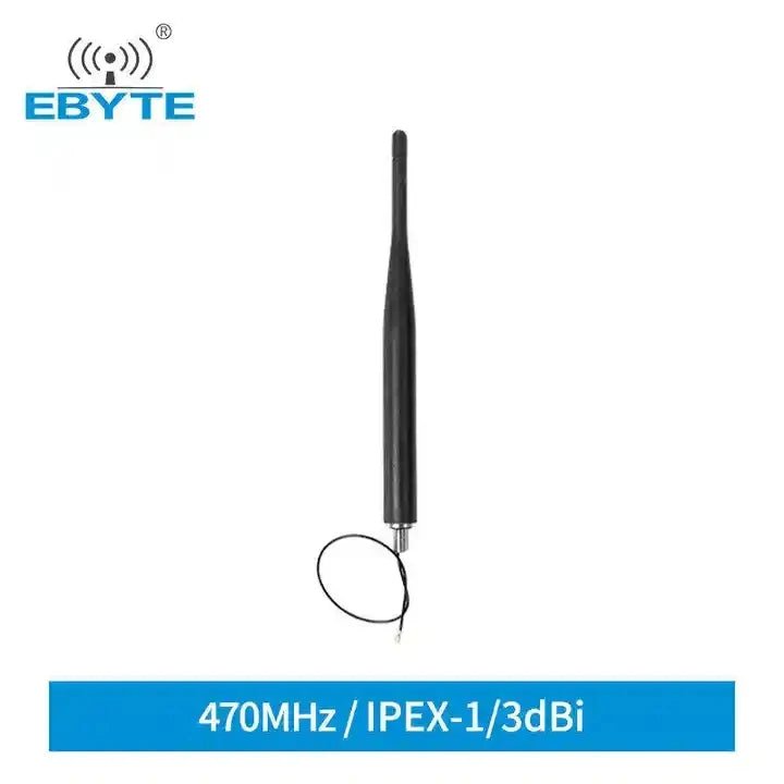 Ebyte TX470 - JZLW - 15 3dBi 470MHz IPEX - 1 Interface 165mm wifi omni antenna glue stick antenna - IOT Module Shop Manufacturer Factory