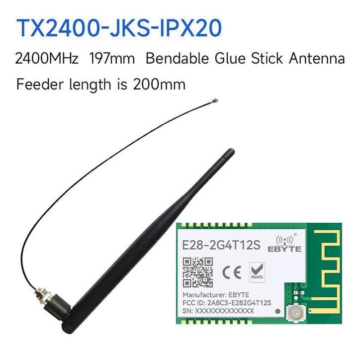 EBYTE  E28-2G4T12S Sx1281 Lora Wireless Module 2.4Ghz Transmitter Receiver Rf Module 12.5Dbm 3.0Km Low System Cost For Home Automation