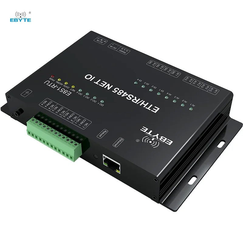 MODBUS Agriculture Iot E851 - RTU(4440 - ETH) 12 Channel Analog Digital Relay Output Ethernet Data Acquisition Control Module RS485 - IOT Module Shop Manufacturer Factory