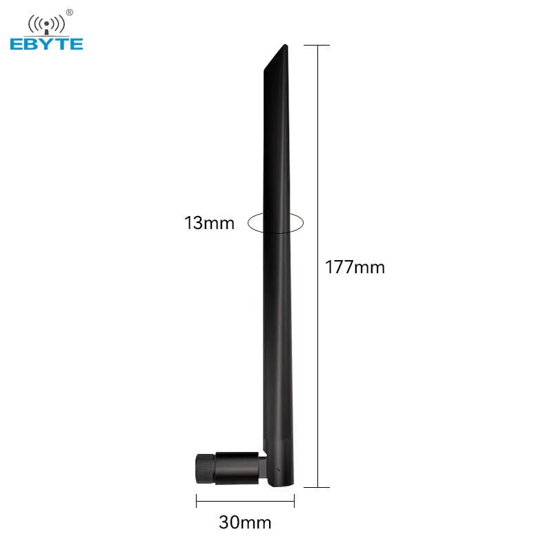 TX433 - JKD - 20 433Mhz straight rubber antenna communication 3dBi high gain TPEE waterproof antenna - IOT Module Shop Manufacturer Factory