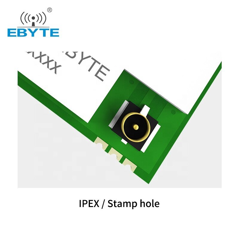 2.4GHz Full Duplex Wireless Transceiver Serial Module Continuous Transmission Receiver EBYTE E65-2G4T12S IPEX/Stamp hole - EBYTE