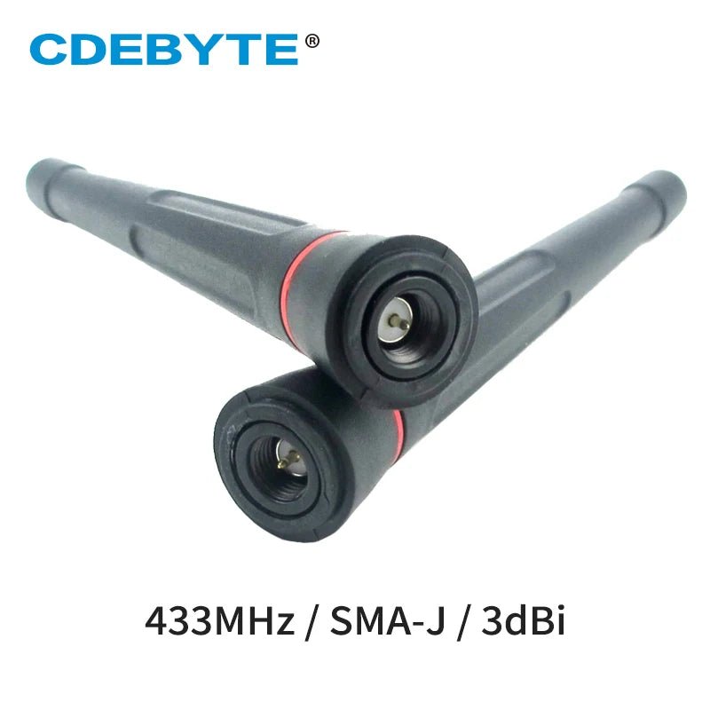 433MHz Rubber Antenna SMA - J 3.0dBi Omnidirectional Wifi Antenna TX433 - JZ - 10 - IOT Module Shop Manufacturer Factory