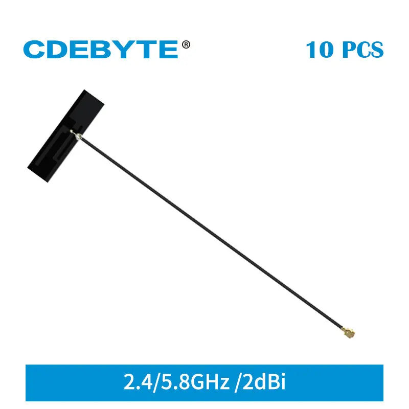 10 шт./лот 2,4 ГГц 5,8 ГГц PCB Встроенная антенна 2 дБи 50 2 Вт Интерфейс IPEX-1 CDEBYTE TXWF-PCB-3810