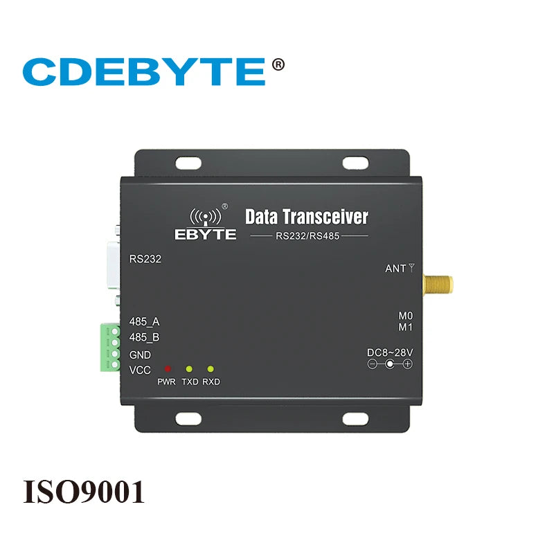 Lora 170 MHz 30 dBm 8 km drahtloser Datentransceiver Modem RS232 RS485 Sender und Empfänger CDEBYTE E90-DTU(170L30)