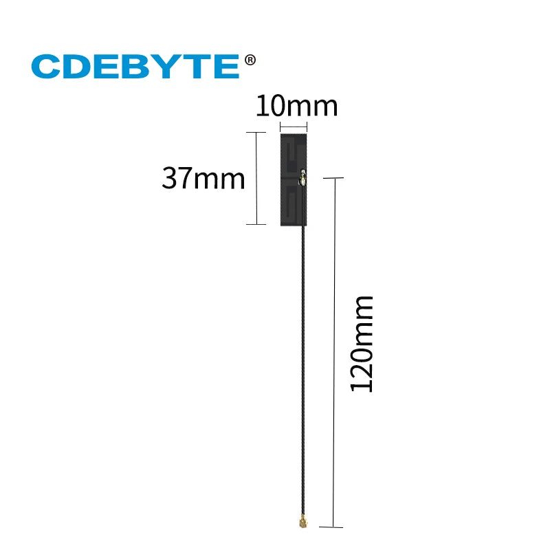 10pcs/Lot 2.4GHz 5.8GHz FPC Built-in Antenna 2dBi 50Ω 2W IPEX Interface CDEBYTE TXWF-FPC-3710