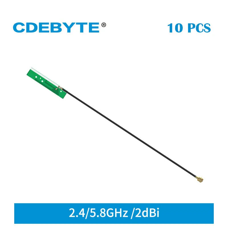 Ebyte TXWF-PCB-4008 2.4GHz 5.8GHz PCB Built-in Antenna 2dBi 50Ω 2W IPEX-1 Interface