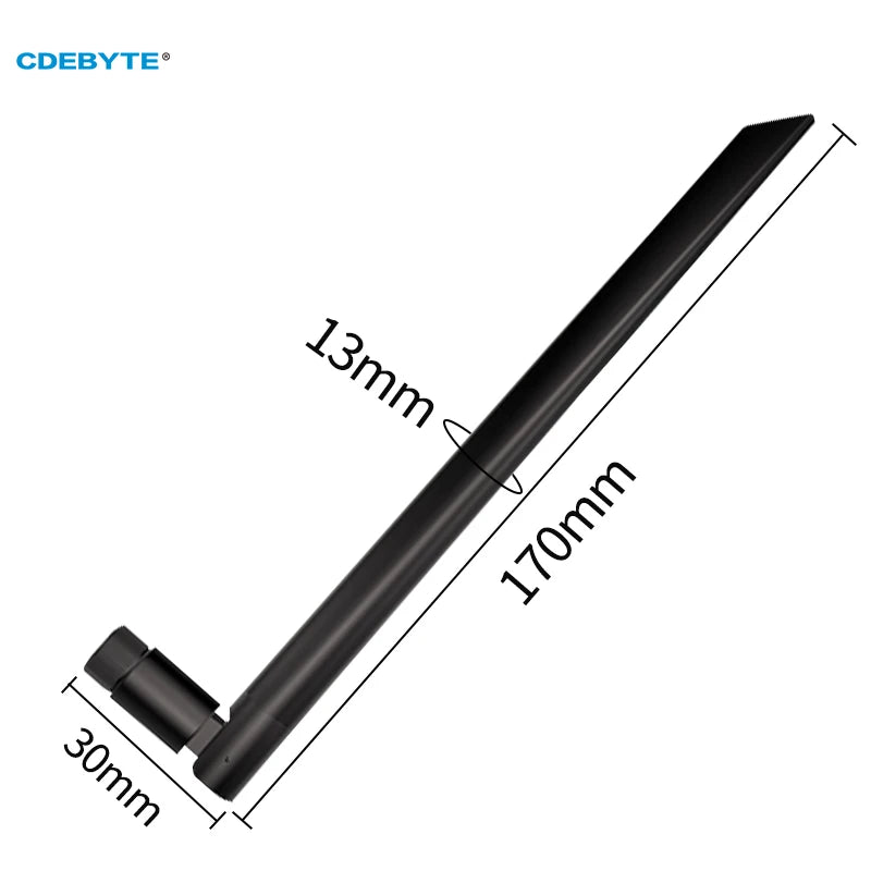 GPS Antenna BDS Double-star Position SMA-J Rubber Antenna For RF Module High Gain 7dBi Impedance 50Ω CDEBYTE TXGB-JKD-20