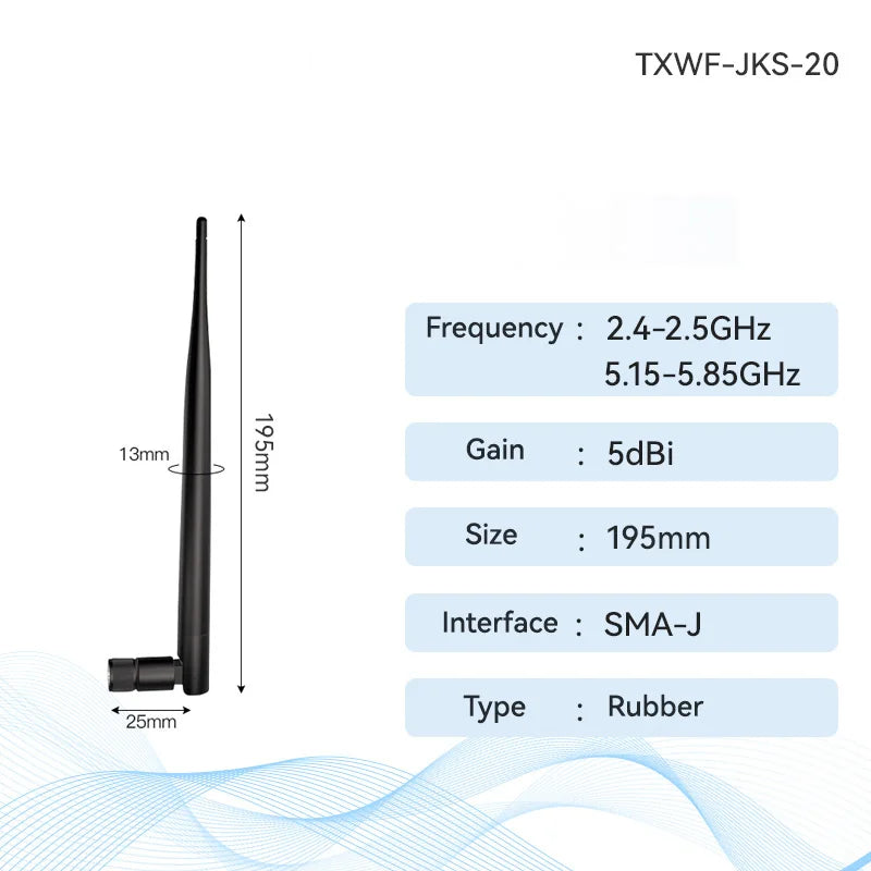 10 Teile/los 2,4G/5,8G Wifi Antenne PCB Antenne Serie SMA-J 5dBi Kleine Größe Gummi Antenne Für drahtlose Modul Für Ruter TX2400-PCB-4811