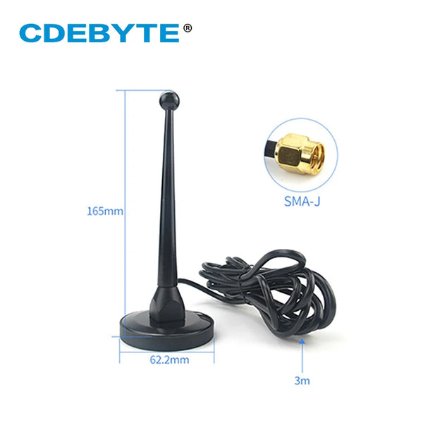 4G Antenna Wifi LTE SMA-J High Gain 6dbi Copper Magnetic Base 3m Feeder External Cable Omnidirectional Aerial TX4G-TB-300