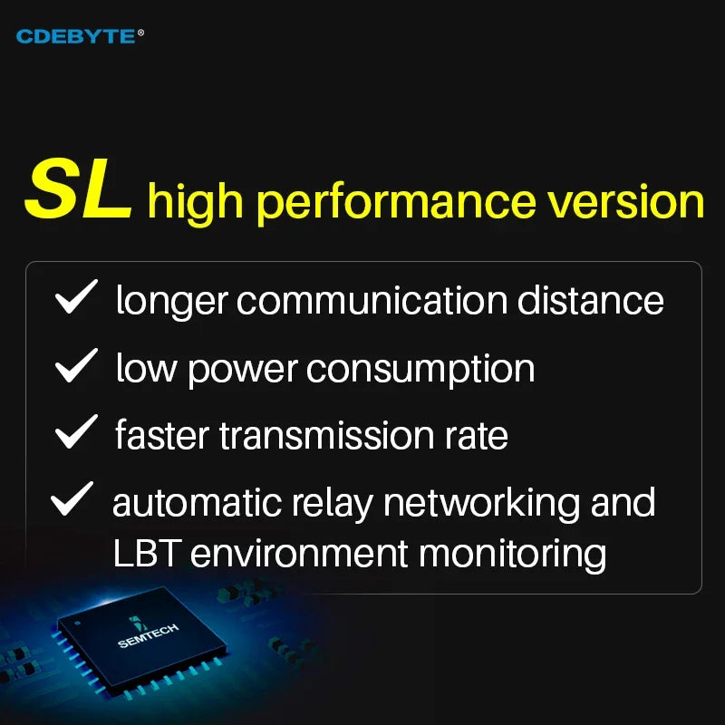 Станция беспроводной передачи данных промышленного класса LoRa CDEBYTE E95-DTU(900SL30-485) 868/915 МГц 10 км 30 дБм DC 8 ~ 28 В RS485 Modbus