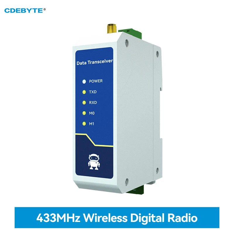 433 MHz drahtloses digitales Radio RS485 Hochgeschwindigkeits-Kontinuierliche Übertragung30 dBm RSSI CDEBYTE E95-DTU(433C30-485)-V2.0 Geringe Latenz