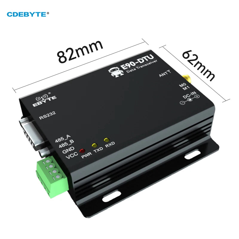 433MHz Wireless Transceiver LoRa CDEBYTE E90-DTU(433L20)-V8 RS232 RS485 20dBm Long Range PLC Transceiver Empfänger Funkmodem