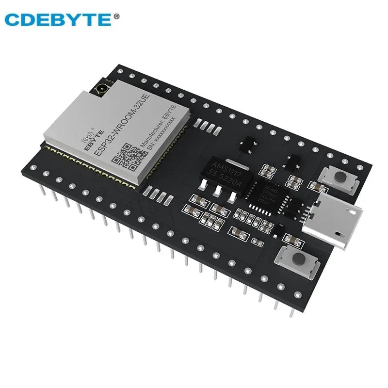 Тестовая плата ESP32 CDEBYTE ESP32-WROOM-32UE-TB Интерфейс USB 2,4–2,5 ГГц Поддержка IEEE802.11b/g/n