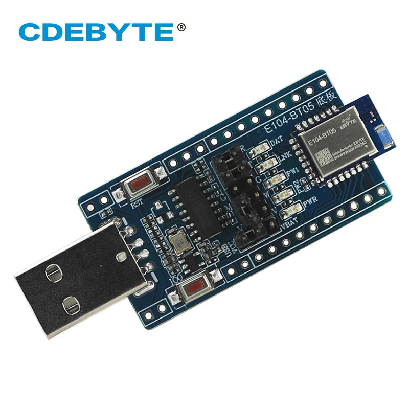 E104-BT05-TB CDEBYTE Комплекты тестовых плат USB-TTL 2,4 ГГц BLE4.2 UART Модуль беспроводного приемопередатчика Bluetooth-передатчик Приемник