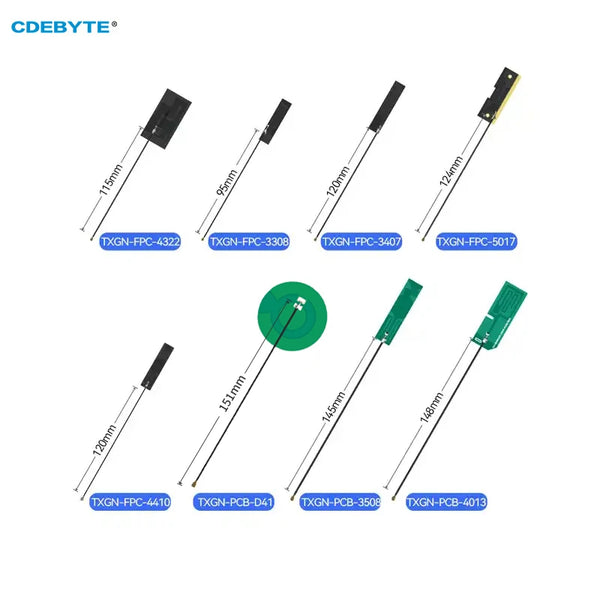 10pcs/lot 4G PCB Antenna CDEBYTE Build-in Antenna Support WCDMA/LET/DTU/4G/5G 826~960 MHz 1710~2170 MHz IPEX Interface TXGN-PCB-3508