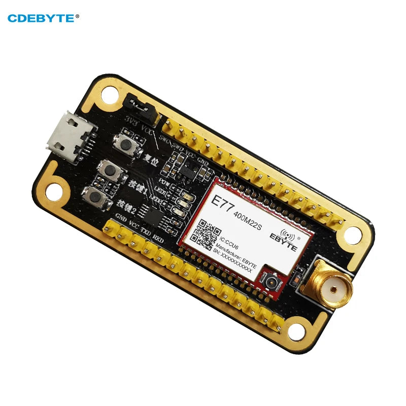 STM32 Development Testing Board CDEBYTE E77-400MBL-01 Pre-soldered E77-400M22S USB Interface LoRa Module With Antenna