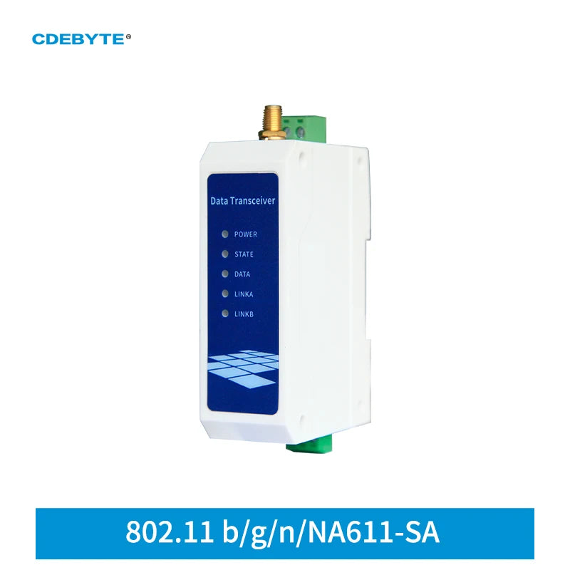 Последовательный сервер WIFI AC 85~265 В CDEBYTE NA611-SA RS485 с поддержкой WIFI TCP/UDP/HTTP/MQTT IEEE802.11 b/g/n Режим шлюза Простота использования