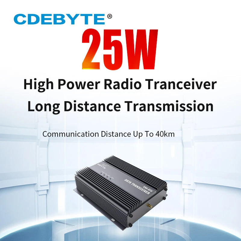 LoRa Semtech SX1262 SX1268 433MHz IoT Transceiver Module 25W Long Range Data Transmitter and Receiver E90-DTU(400SL44)