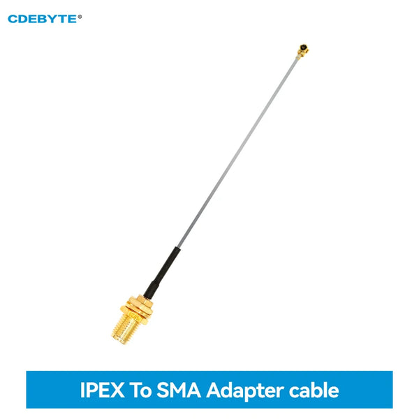 5PCS IPEX to SMA Adapter Cable IPEX-3 Generation to SMA Male Thread Inner Hole CDEBYTE XC-IPX3-SK-10/15 RG0.8 Wire