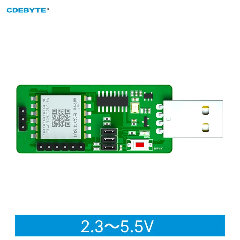 ECAN-S01-TB Test Board Can to Serial Protocol Converter Modul Test Board Standard Modbus Protocol 5 Datenkonvertierungsmethoden