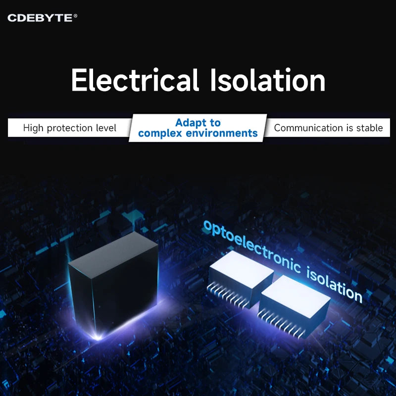 8-Channel Serial Server RS485/232/422 to RJ45 ModBus RTU to TCP CDEBYTE NB183S Build-in Watchdog MQTT/HTTP IOT Module NB183S