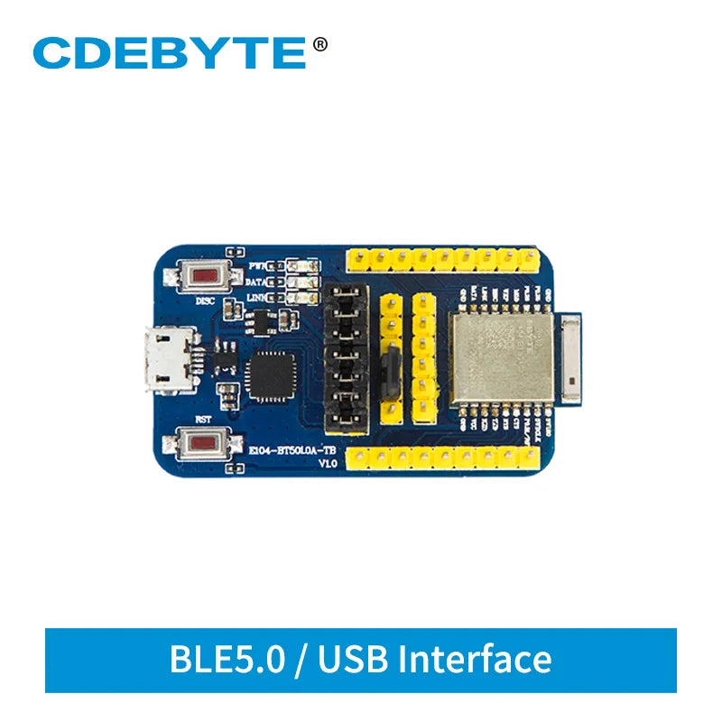 E104-BT5010A-TB nRF52810 USB Test Board Bluetooth Modul BLE 5,0 Für UART E104-BT5010A CDEBYTE