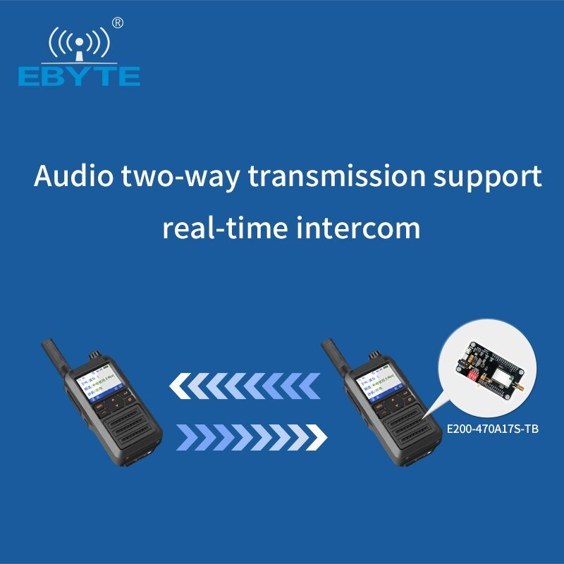 Audio Transmission Module Test Board Amplifier Board Speaker USB Test kits 17dBm 470MHz EBYTE E200 - 470A17S - TB For E200 - 470A17S - IOT Module Shop Manufacturer Factory