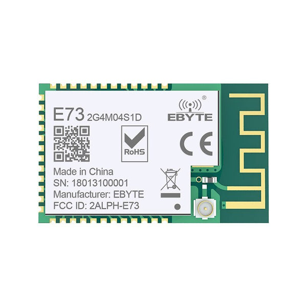 Bluetooth Wireless Module EBYTE E73-2G4M04S1D Micro-size Long Range Low Power Consumption With Dual Antenna PCB And IPEX - EBYTE