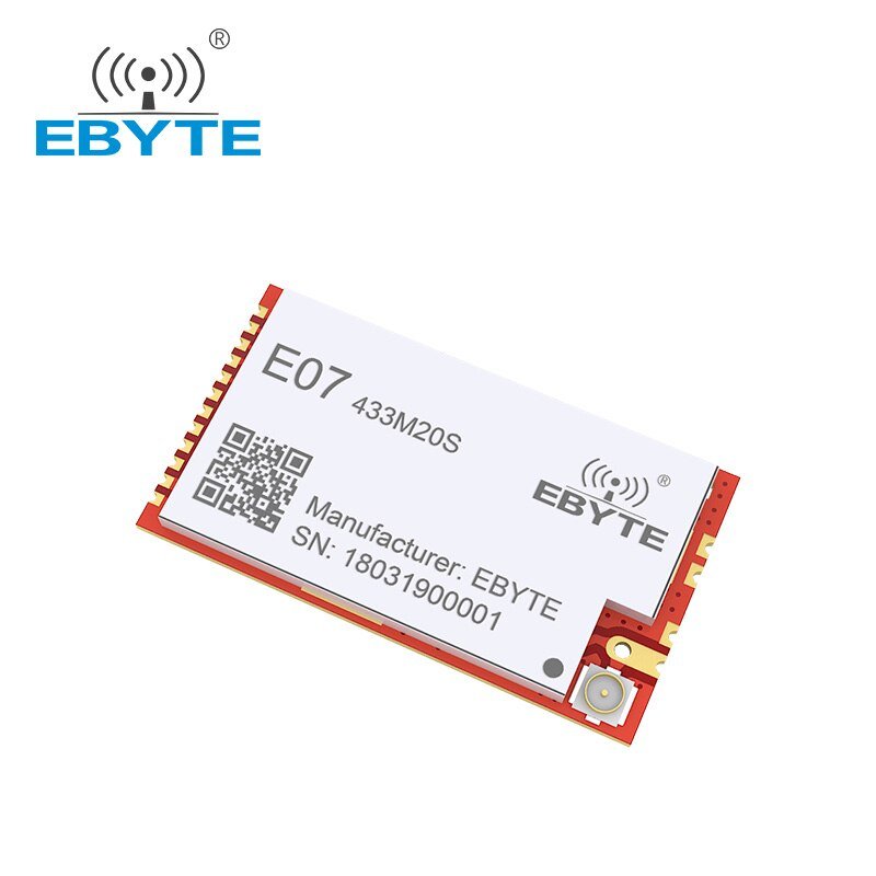 CC1101 433MHz 20dBm Wireless Transceiver Module Smart Home SPI Interface Power Amplifier Rf Receiver Module EBYTE E07-433M20S - EBYTE