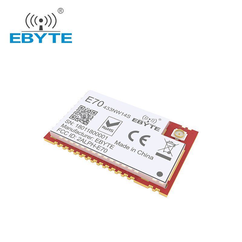 CC1310 Chips Star Network Module 200 Nodes E70-433NW14S 433MHz 14dBm IPEX Antenna EBYTE Long Distace UART Wireless Module - EBYTE