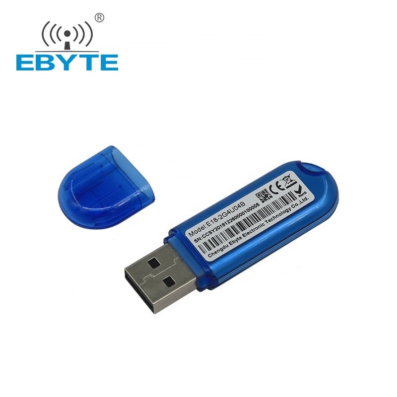 CC2531 Zigbee Wireless Data Transmitter Receiver 2.4Ghz USB Interface 4dBm IoT uhf RF Module EBYTE E18-2G4U04B PA + LNA PWM GPIO - EBYTE