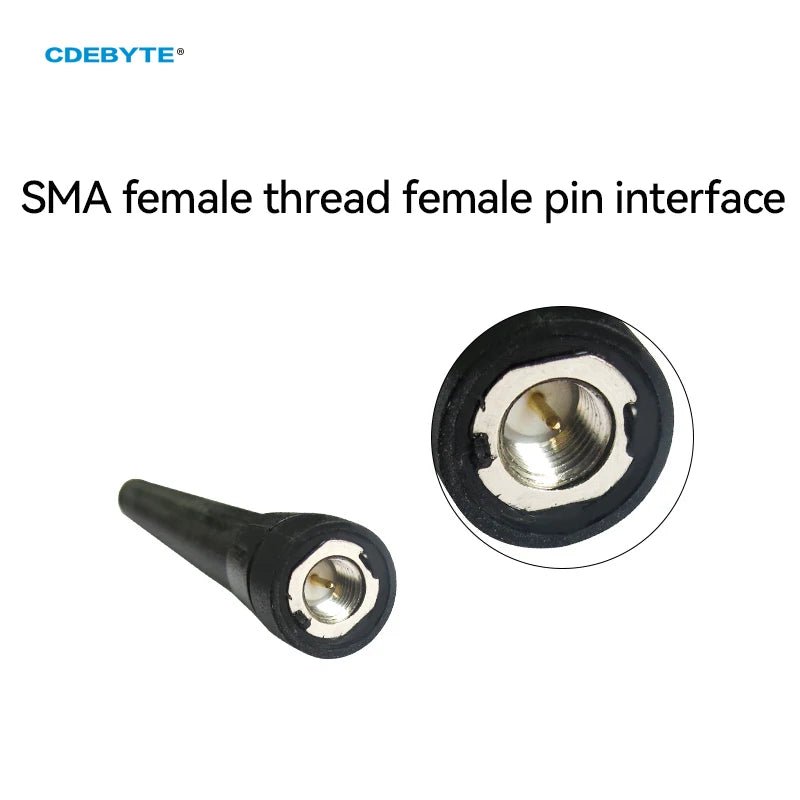 CDEBYTE 470MHz Spread Spectrum Rubber Antenna 3dBi 90mm CDEBYTE TX470 - JZR - 9 SMA Female Bendable Rubber Antenna For Modules - IOT Module Shop Manufacturer Factory
