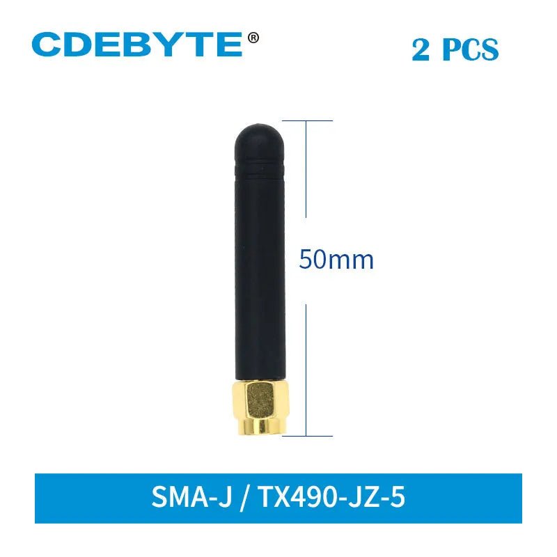 CDEBYTE 490MHz 2.0dBi SMA - J Glue Rod Antenna Omni Omnidirectional Exterial Aerial TX490 - JZ - 5 - IOT Module Shop Manufacturer Factory