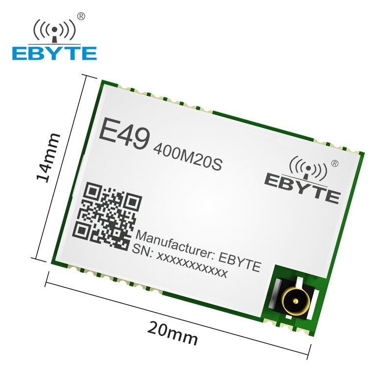 CMT2300A Wireless Modules 433MHz EBYTE E49-400M20S 20dBm Cost-effective Long Range Wireless Data Transmission SPI Module - EBYTE
