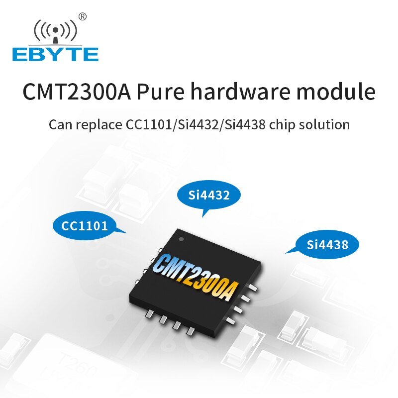 CMT2300A Wireless Modules 433MHz EBYTE E49-400M20S 20dBm Cost-effective Long Range Wireless Data Transmission SPI Module - EBYTE
