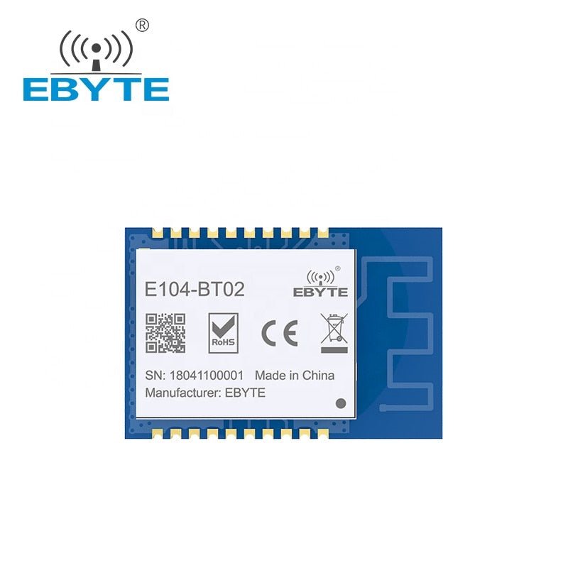 DA14580 ZigBee BLE 4.2 Wireless UART to BLE Module 1mW 2.4GHz EBYTE E104-BT02 PCB Antenna Transceiver for Smart Home - EBYTE