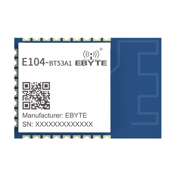 E104-BT53A1 Ebyte SMD bluetooth BT5.2 module Silicon Labs' original IC EFR32BG22 bluetooth 2.4g GFSK wireless module - EBYTE