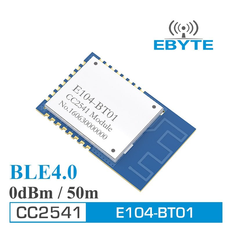 Ebyte Buy E104-BT01 TI Prix CC2541 chip Bluetooth Wireless Module 2.4GH ...