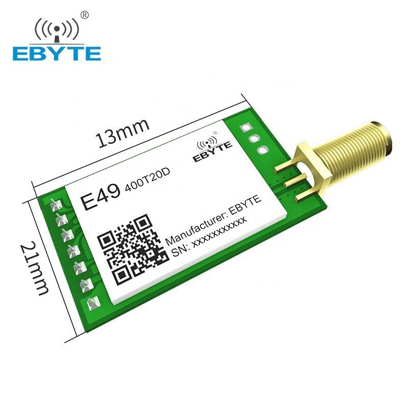 EBYTE E - 400T20D 433MHz Wireless Transmitter and Receiver Module 20dBm 100mW GFSK49 RF Module DIP Ultra - High Cost - Effective - IOT Module Shop Manufacturer Factory