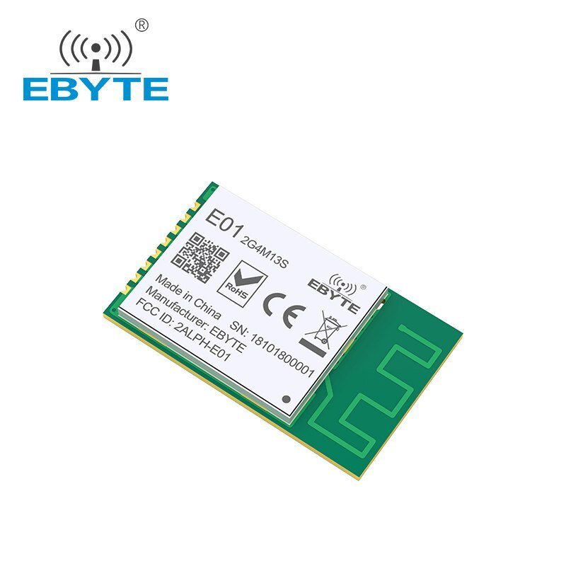 EBYTE E01 - 2G4M13S nRF24L01P Chips 2.4G Wireless Module IOT Electronic Components Wireless Transceiver Transmitter Receiver - IOT Module Shop Manufacturer Factory